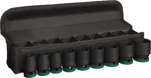 Bosch PRO Impact Socket Set 1/2 inch standard 9 pcs.