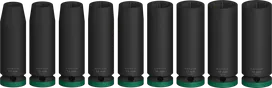 Bosch PRO Impact Socket Set 1/2 inch deep 9 pieces.