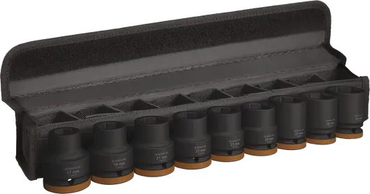 Bosch PRO Impact Socket Set 3/4 inch, 9 pieces in case.