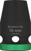 Bosch PRO Impact Socket 1/2 inch 10 mm for wrenches.