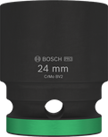 Bosch PRO Impact Socket 24 mm with 1/2 inch drive.