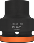 Bosch PRO Impact Socket 19 mm for 3/4 inch wrenches.