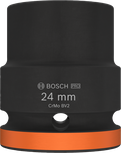Bosch PRO Impact Socket 3/4 inch 24 mm for heavy-duty fastening.