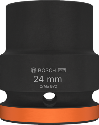 Bosch PRO Impact Socket 3/4 inch 24 mm for heavy-duty fastening.