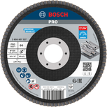 Bosch PRO X571 Flap Disc 125 mm G60 for metal.