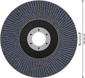 Bosch PRO X571 Flap Disc 125 mm G80 for angle grinders.