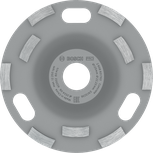 Bosch PRO Concrete Grinding Head 125 mm for angle grinders.