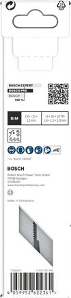 Bosch PRO S937BEF medium-thick metal blade 150×25×1.1 mm.