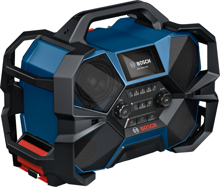 Bosch GPB 18VH-6 SRC radio.