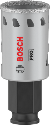 Bosch PRO Tile PC Plus Hole Saw 29 mm for tile cutting.