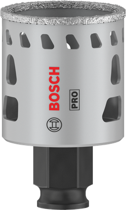 Bosch PRO Tile PC Plus Hole Saw 41 mm for tiles.