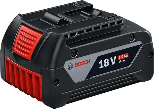 GBA 18V 5.0Ah Bosch 18V 5.0Ah lithium-ion battery pack.