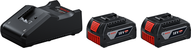 2 x GBA 18V 4.0Ah + GAL 18V-40