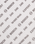 Bosch EXPERT W480 Web hand sanding sheet, grit 240.