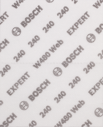 Bosch EXPERT W480 Web hand sanding sheet, grit 240.
