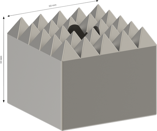 Bosch PRO SDS max-4C steel bush head 60 x 60 mm.