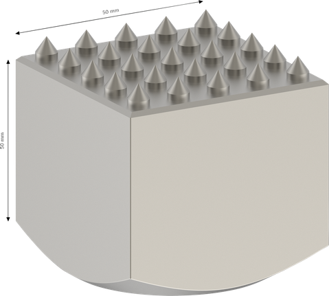 Bosch PRO SDS max-5C carbide bush head with 5x5 teeth.
