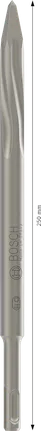 Bosch PRO SDS plus-5C Pointed Chisel, 250 mm length.