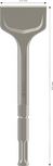 Bosch PRO Hex-5C Spade Chisel 115x400 mm.