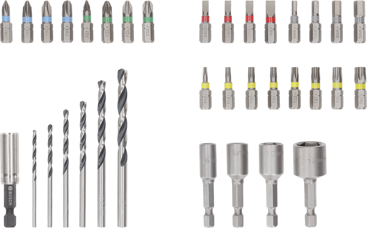 The Extra Hard and Metal HSS Set, 35 pcs