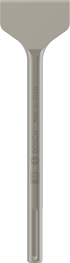 Bosch PRO SDS max-4C Tile Chisel 80mm for tile removal.
