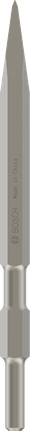 PRO HEX 17-4C Pointed Chisel, 280 mm, 10 pcs Bosch PRO HEX 17-4C pointed chisel 280 mm hex shank.