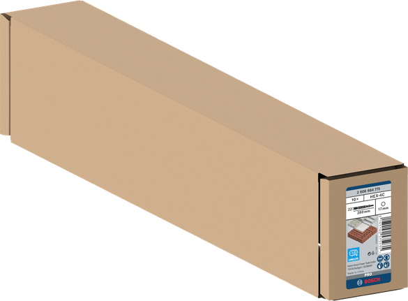 Bosch HEX-4C drill bits 280mm for masonry.