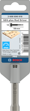 Bosch SDS plus Rod Driver 58 mm.
