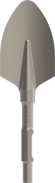 Bosch PRO HEX 30-4C spade chisel rounded 135 mm.