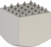 Bosch PRO SDS max-5C Carbide Bush Head with 25 pointed teeth.