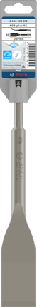 PRO SDS plus-5C Tile Chisel, 40 x 260 mm Bosch SDS plus-5C 40×260 mm tile chisel.