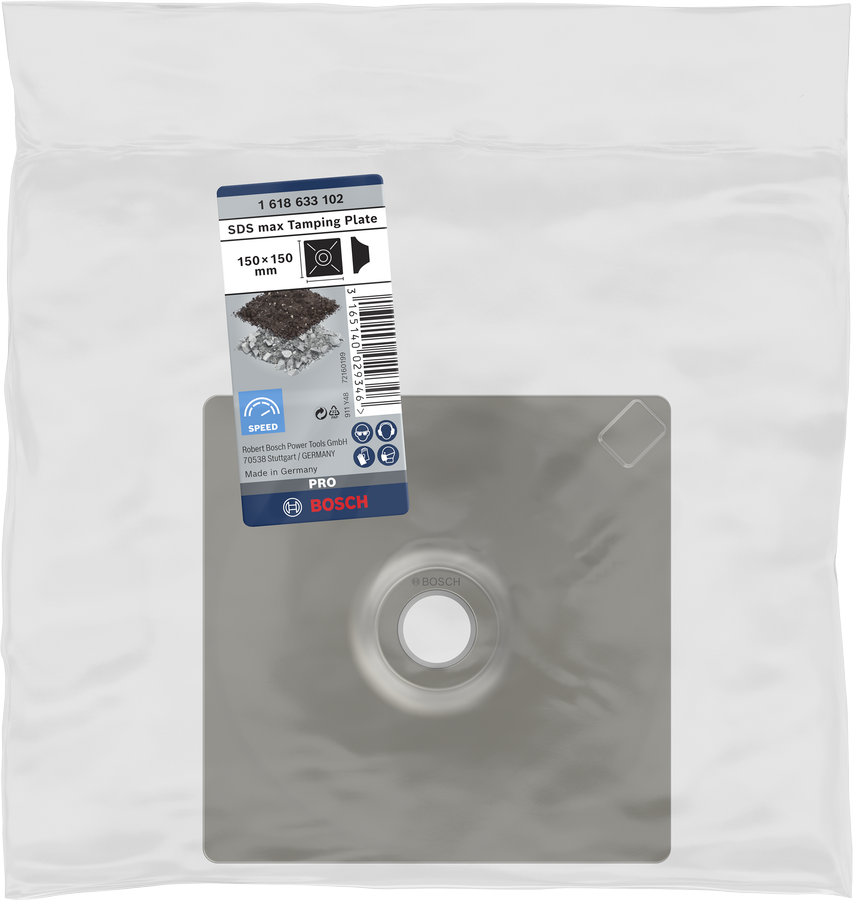 PRO SDS max Tamping Plate