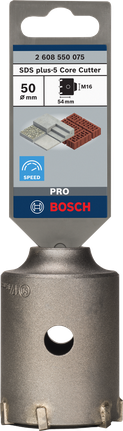 Bosch SDS plus-5 core cutter 50×72 mm.