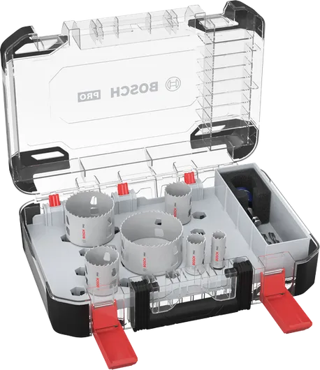 Bosch PRO Multi Material PC Plus Hole Saw Set, 9 pcs.