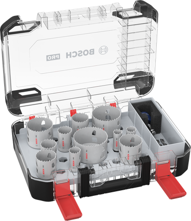 Bosch PRO Multi Material PC Plus Hole Saw Set, 14 pcs.