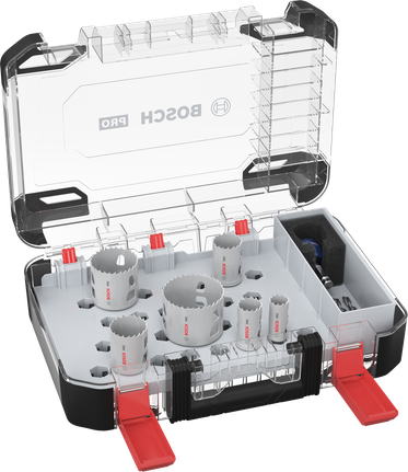Bosch PRO Multi Material PC Plus Hole Saw Set, 9 pcs.