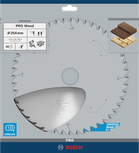 Bosch PRO Wood Circular Saw Blade 254 mm for precise wood cutting.