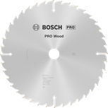 Bosch PRO Wood Circular Saw Blade 254 mm for wood cutting.
