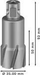 Bosch PRO Metal TCT Annular Cutter 35 mm diameter.