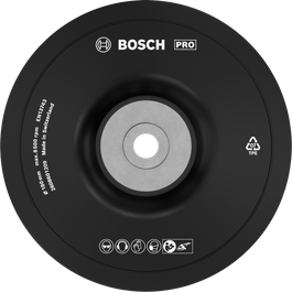Bosch PRO Backing Pad Soft 180 mm for angle grinders.