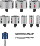 Bosch PRO Multi Material PC Plus Hole Saw Set, 11 pcs.