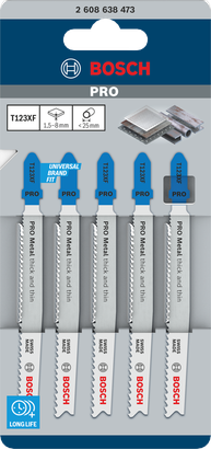 PRO Metal thick and thin T123XF PRO Metal thick and thin T123XF