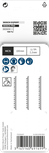 Bosch PRO Plastics PVC clean T102H Jigsaw Blade 100 mm 3 pack.