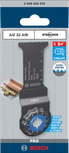 Bosch PRO AIZ 32 AIB multitool blade 32×50 mm.