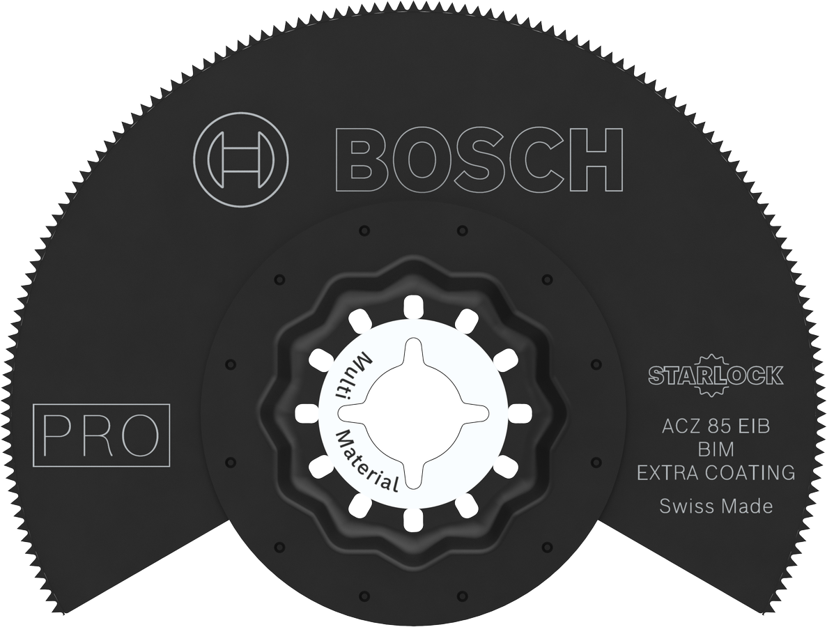 Bosch PRO ACZ 85 EIB multitool blade, 85 mm diameter.