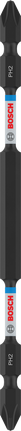 PRO Softwood and Stainless Steel Long Groove Double-Ended Impact Bit, PH2, 150 mm, 5 pcs Bosch PRO Softwood and Stainless Steel PH2 double-ended bit 150 mm.