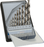Bosch PRO Metal HSS-G Twist Drill Bit Set, 10 sizes.