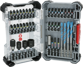 Bosch PRO Impact Mixed Set 40 pcs with bits and drill bits.