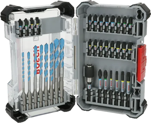 Bosch PRO Impact Mixed Set 6 x 35 pcs drill and bit kit.