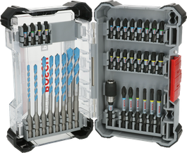 Bosch PRO Impact Mixed Set 6 x 35 pcs drill and bit kit.
